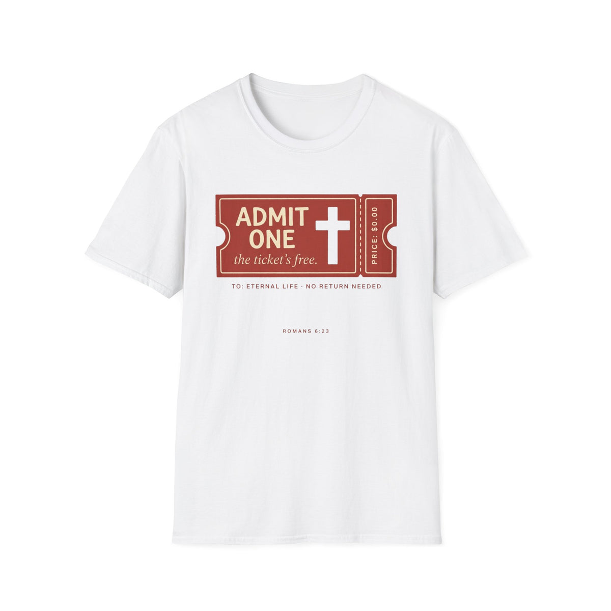 Admit One Ticket T-Shirt