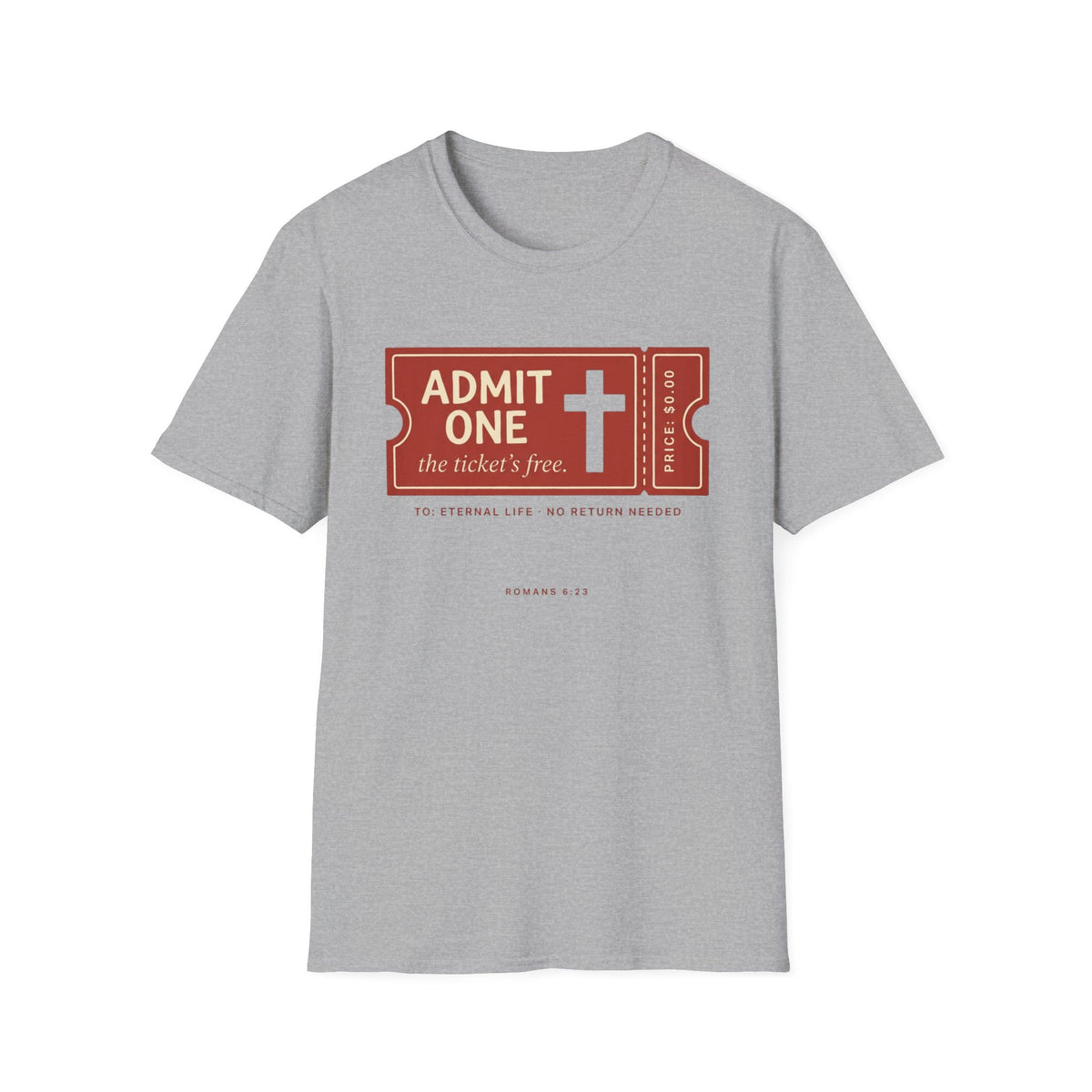 Admit One Ticket T-Shirt